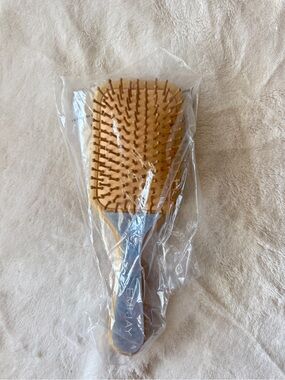 EMI JAY BLUE SUGAR BAMBOO PADDLE HAIR BRUSH